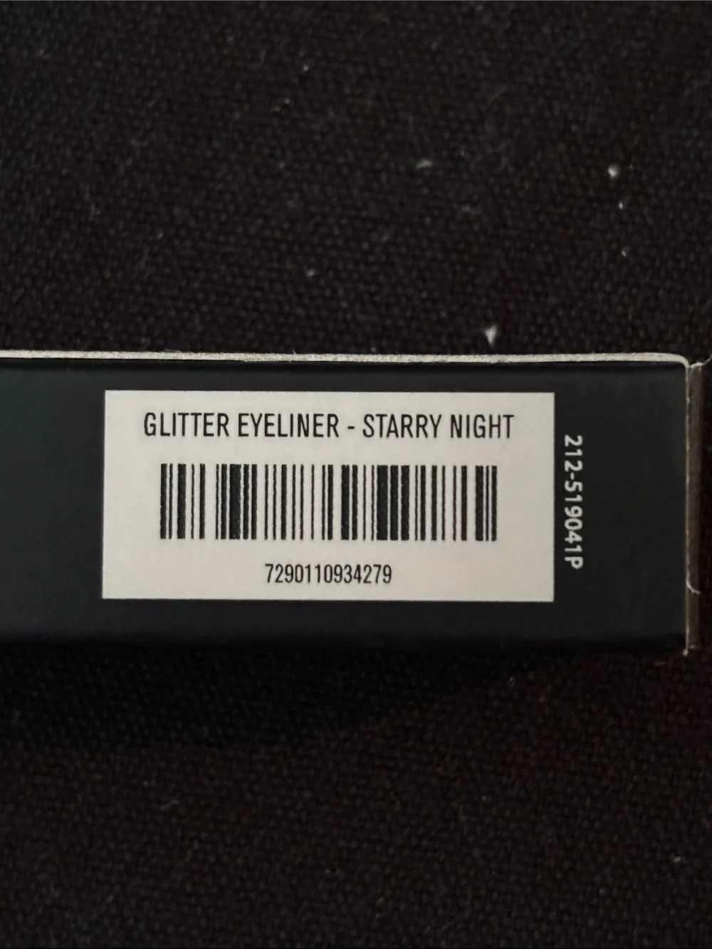 IL MAKIAGE Black Glitter Eyeliner Box